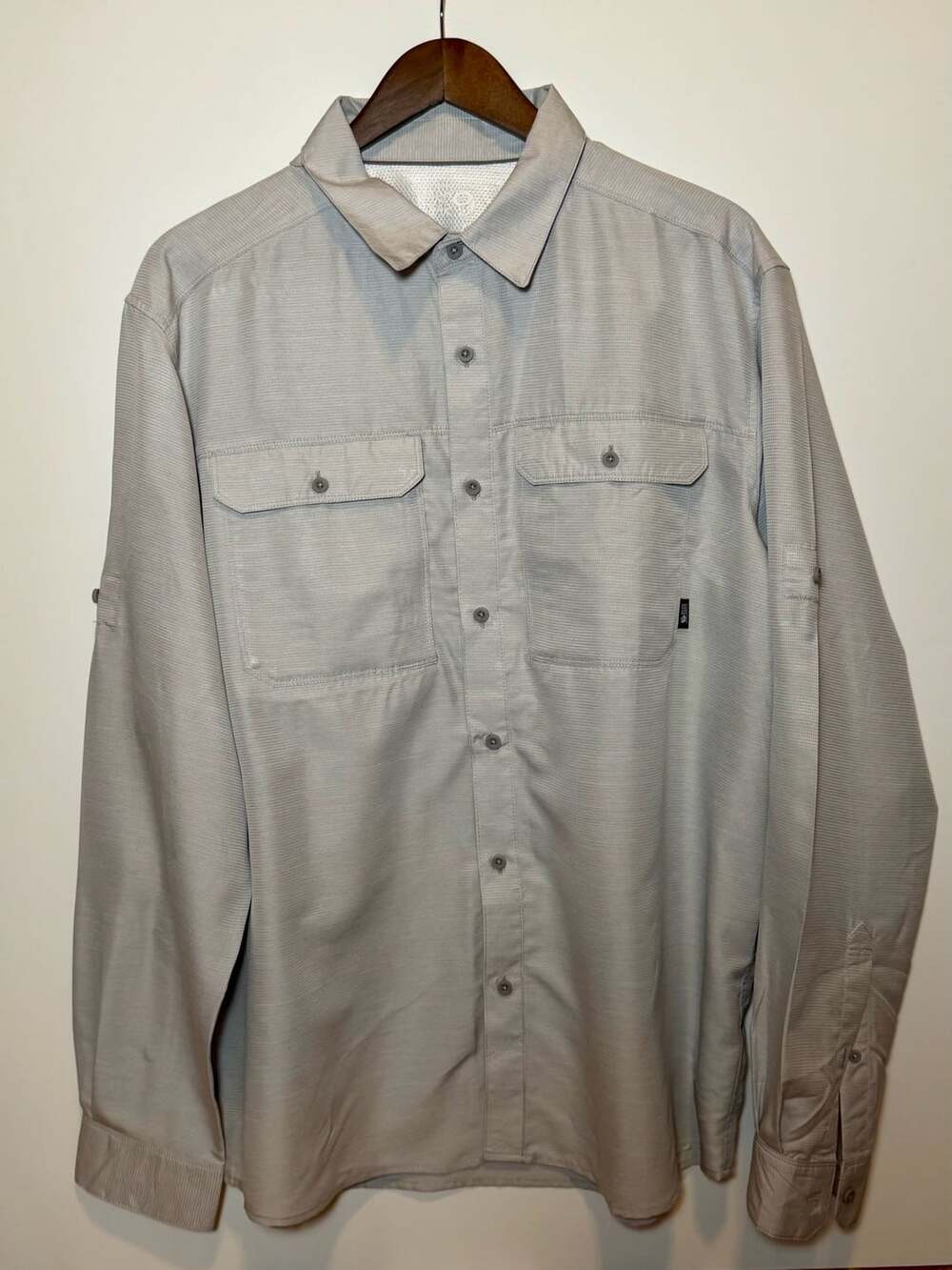 Mountain Hardwear Men's Canyon Long Sleeve Vented Hiking Fishing Shirt XL